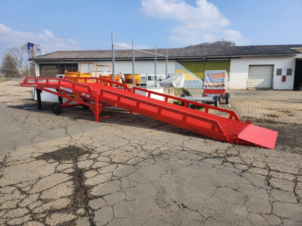 Mobile Klappbare Schwerlastrampe 8 To